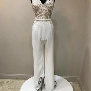 pronovias jumpsuit wedding